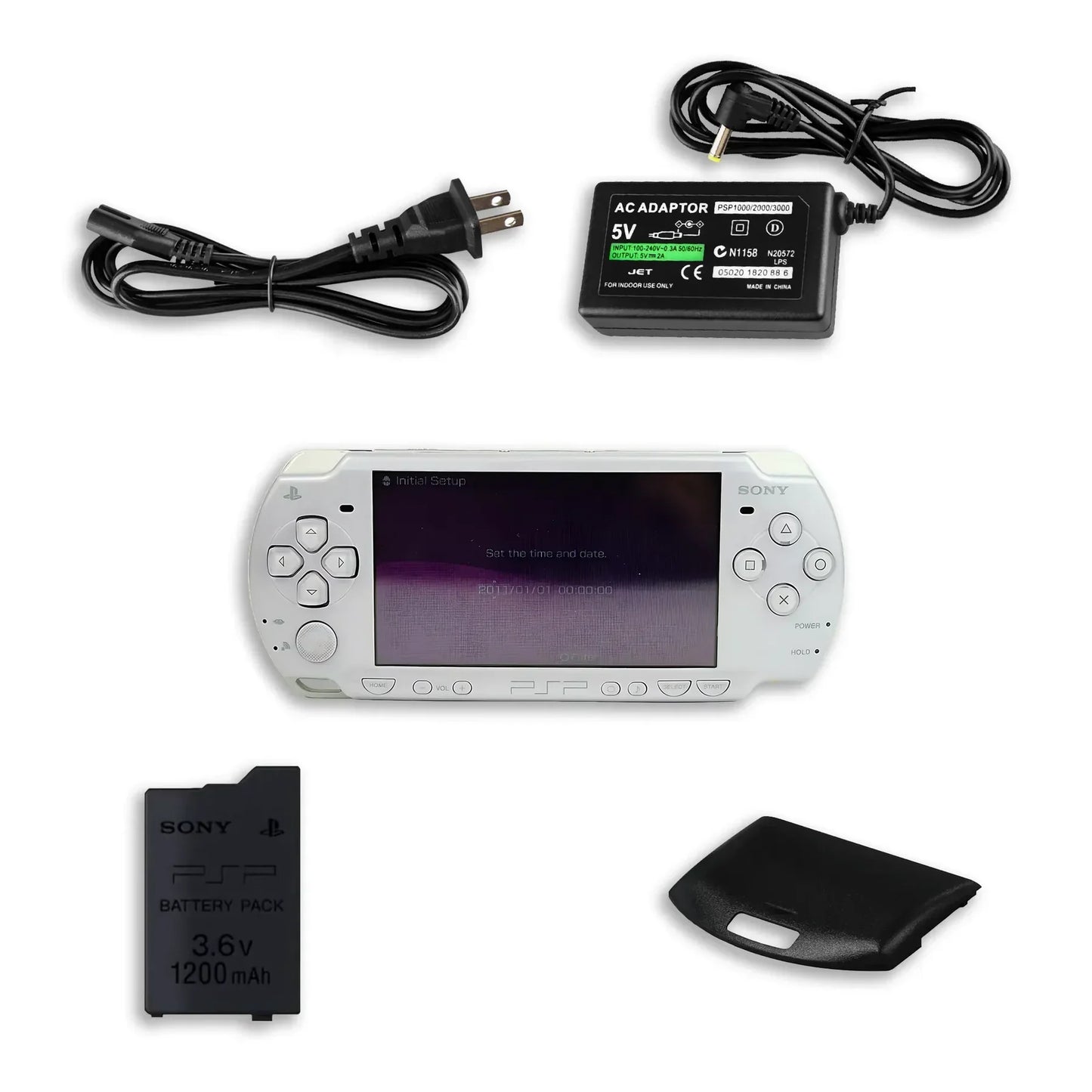 Sony PSP 1000 Console with 2GB Memory Card, Charger & Battery (Refurbished)