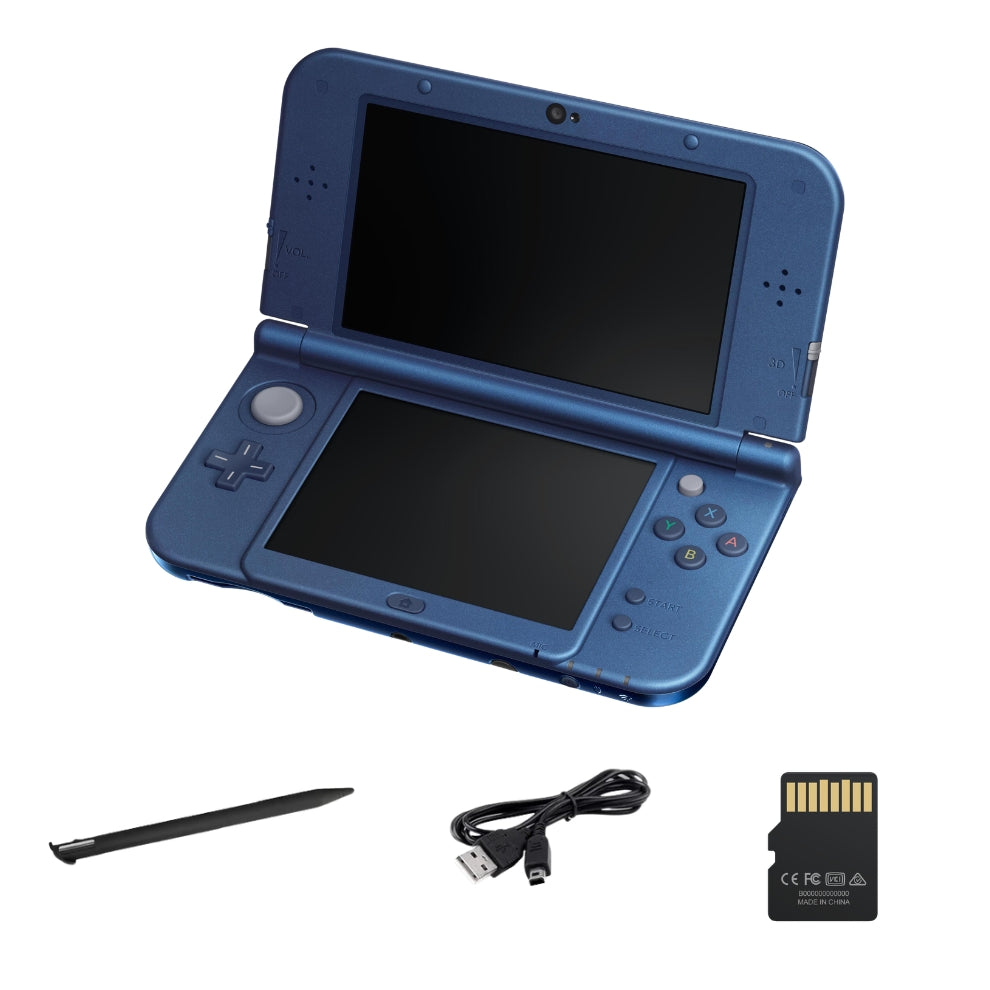 Nintendo New 3DS Console with SD Card, Charger, Stylus & Battery (Refurbished)