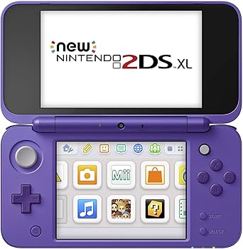 Nintendo New 2DS LL / XL Console with SD Card, Charger, Stylus & Battery (Refurbished)