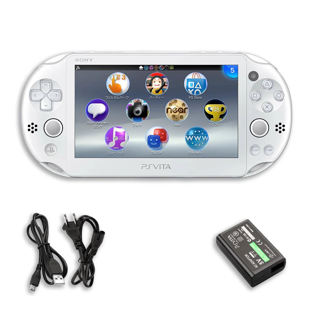 Sony PS Vita 2000 Slim Console with Memory Card, Charger & Battery (Refurbished)
