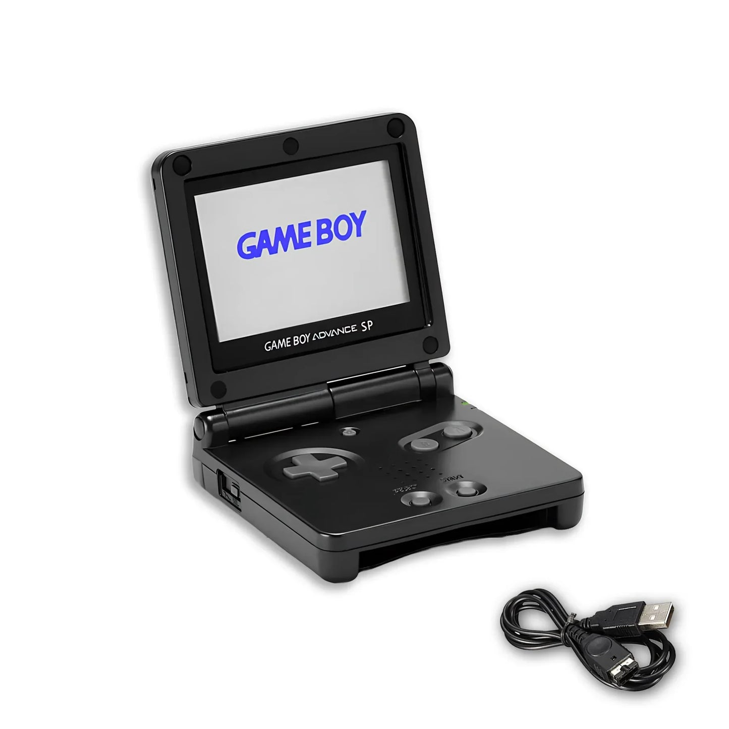 Nintendo Game Boy Advance SP Foldable Console with Charger & Battery (Refurbished)