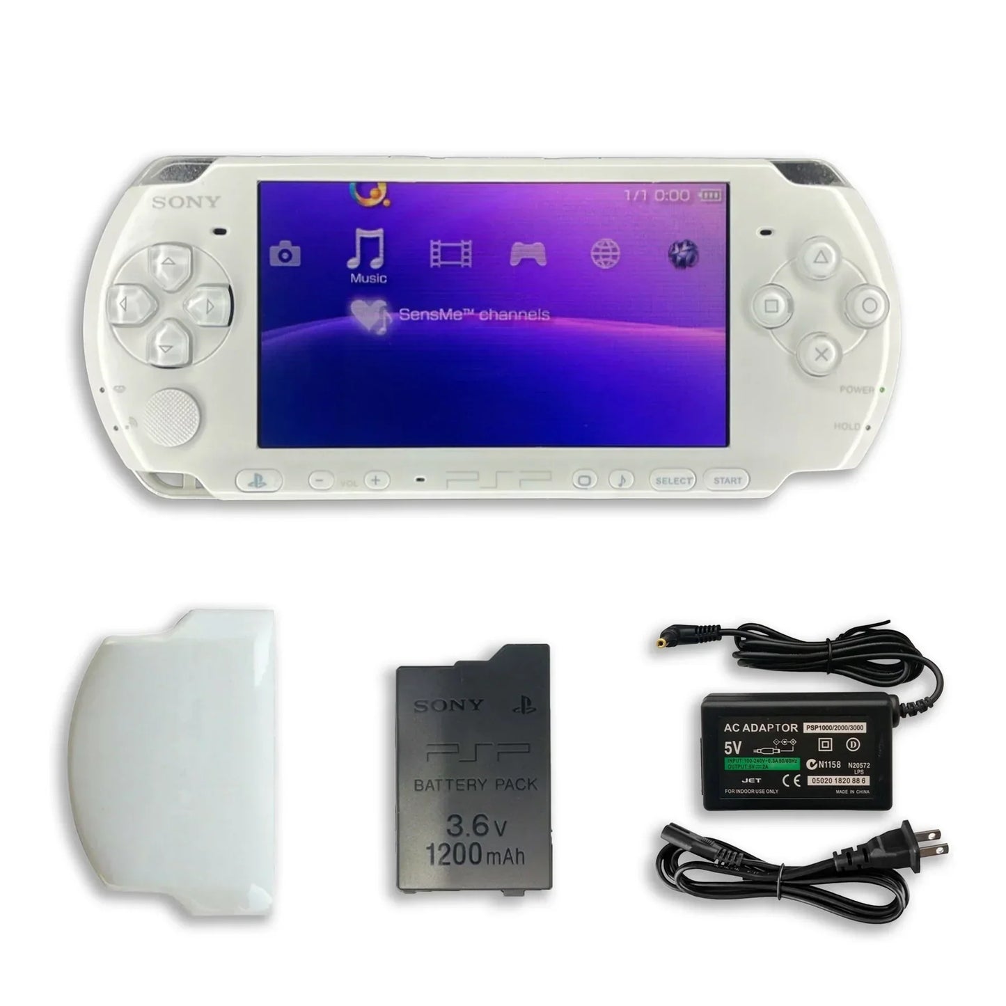 Sony PSP 3000 Console with 2GB Memory Card, Charger & Battery (Refurbished)