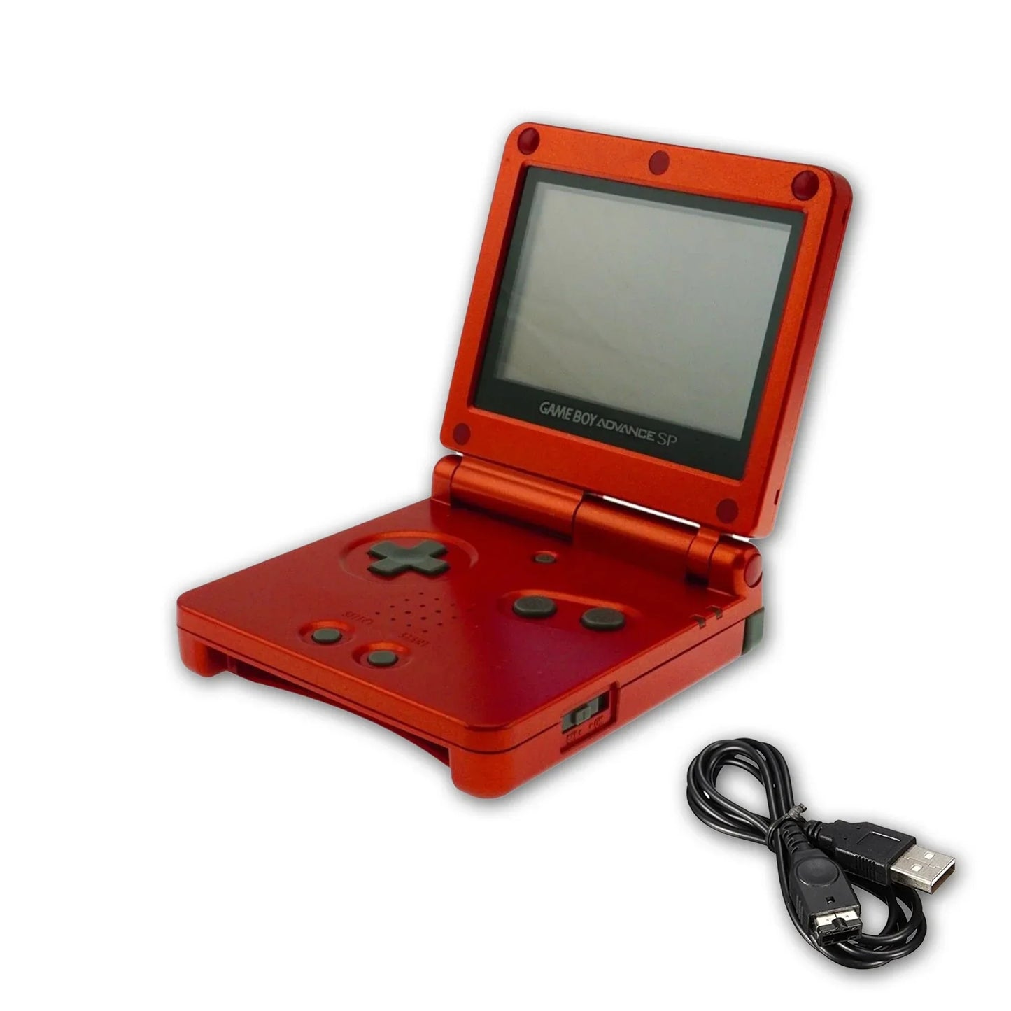 Nintendo Game Boy Advance SP Foldable Console with Charger & Battery (Refurbished)