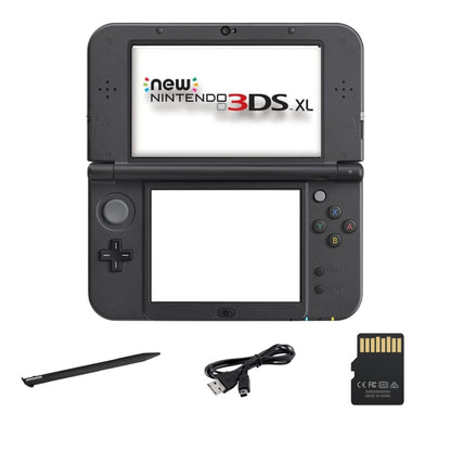 Nintendo New 3DS LL / XL Console with SD Card, Charger, Stylus & Battery (Refurbished)