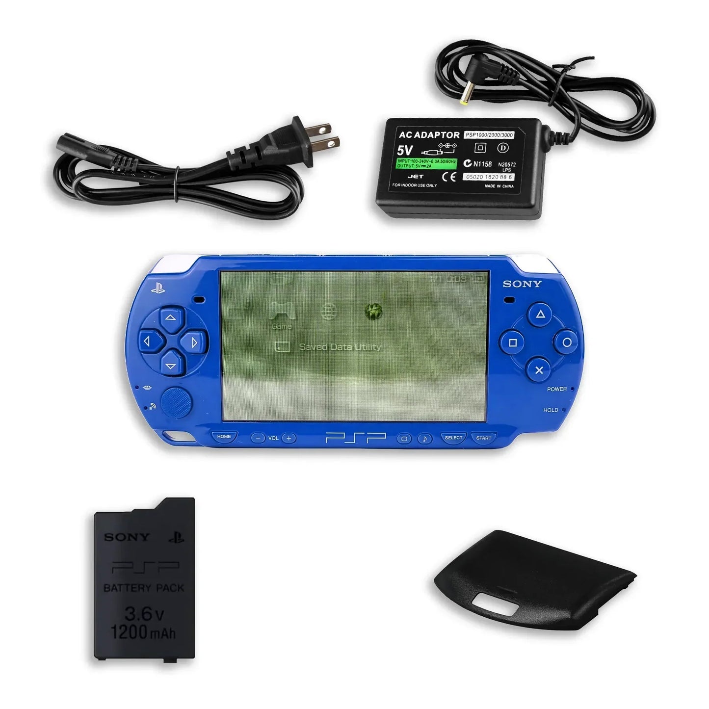 Sony PSP 1000 Console with 2GB Memory Card, Charger & Battery (Refurbished)
